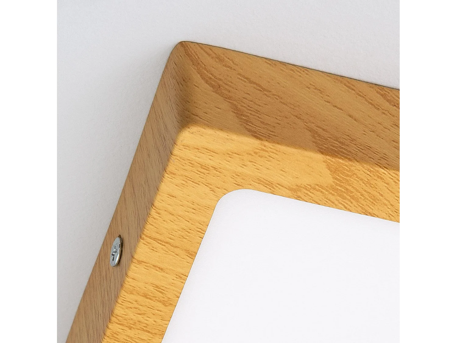 Plafoniera LED 6W Quadrato Alluminio 105x105 mm Slim CCT Selezionabile Galán SwitchDimm Naturale