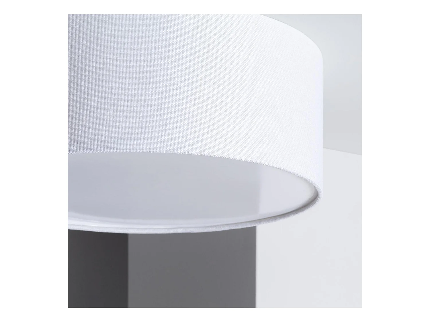 Plafón Circular Tela Ø450 mm Korsade Camel