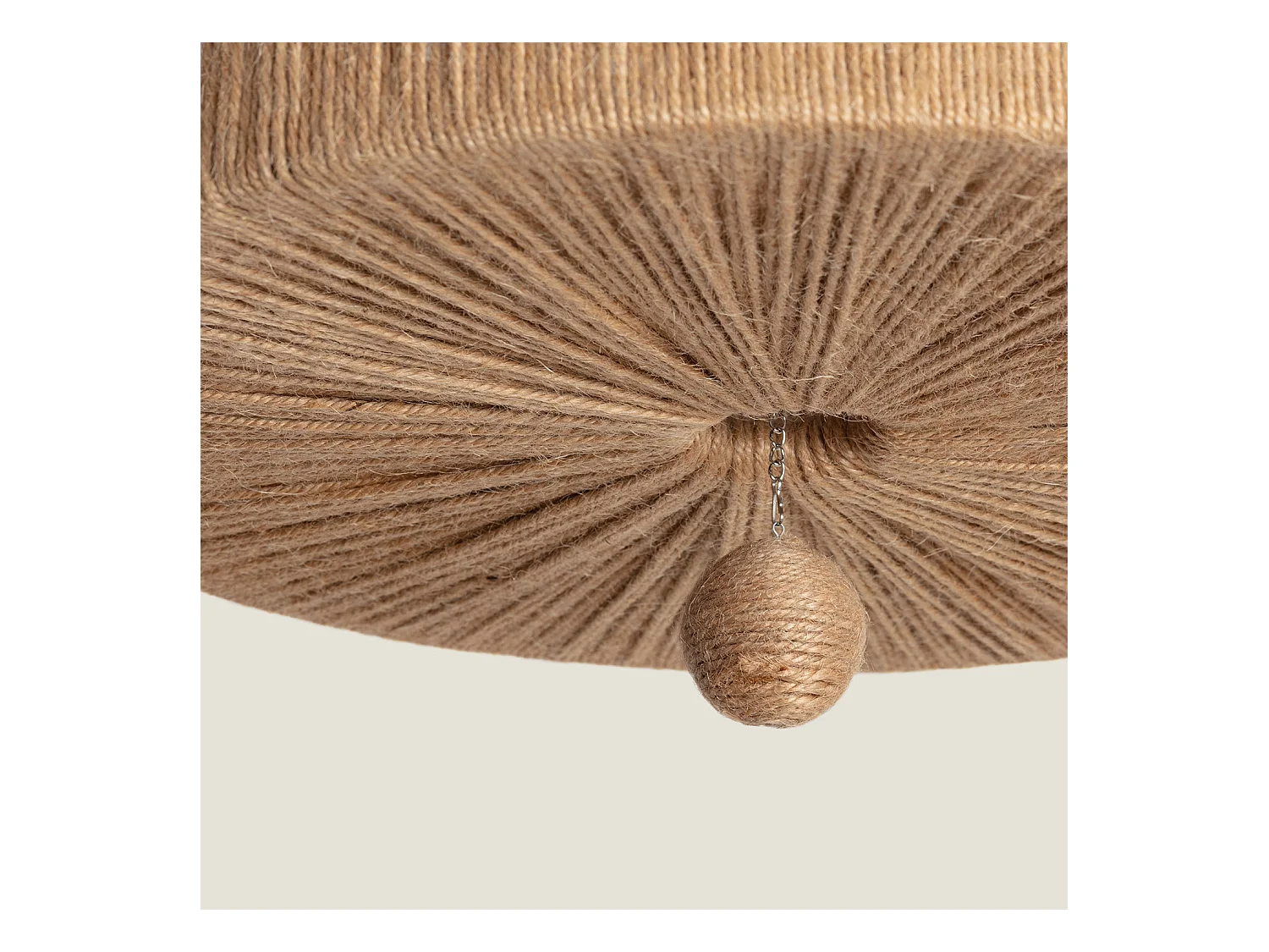 Plafonnier Corde Naturelle Modigliani Naturel