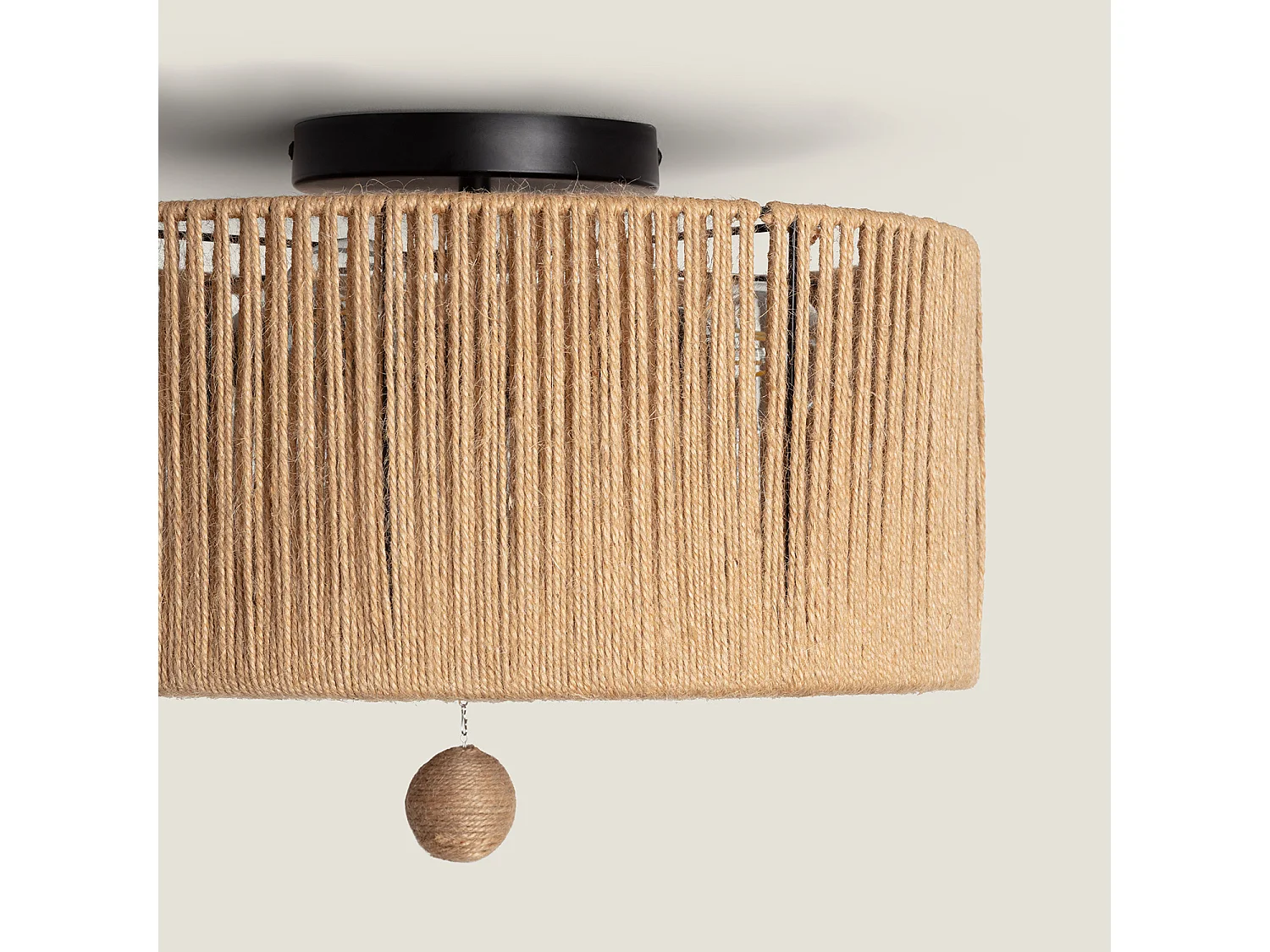Plafonnier Corde Naturelle Modigliani Naturel