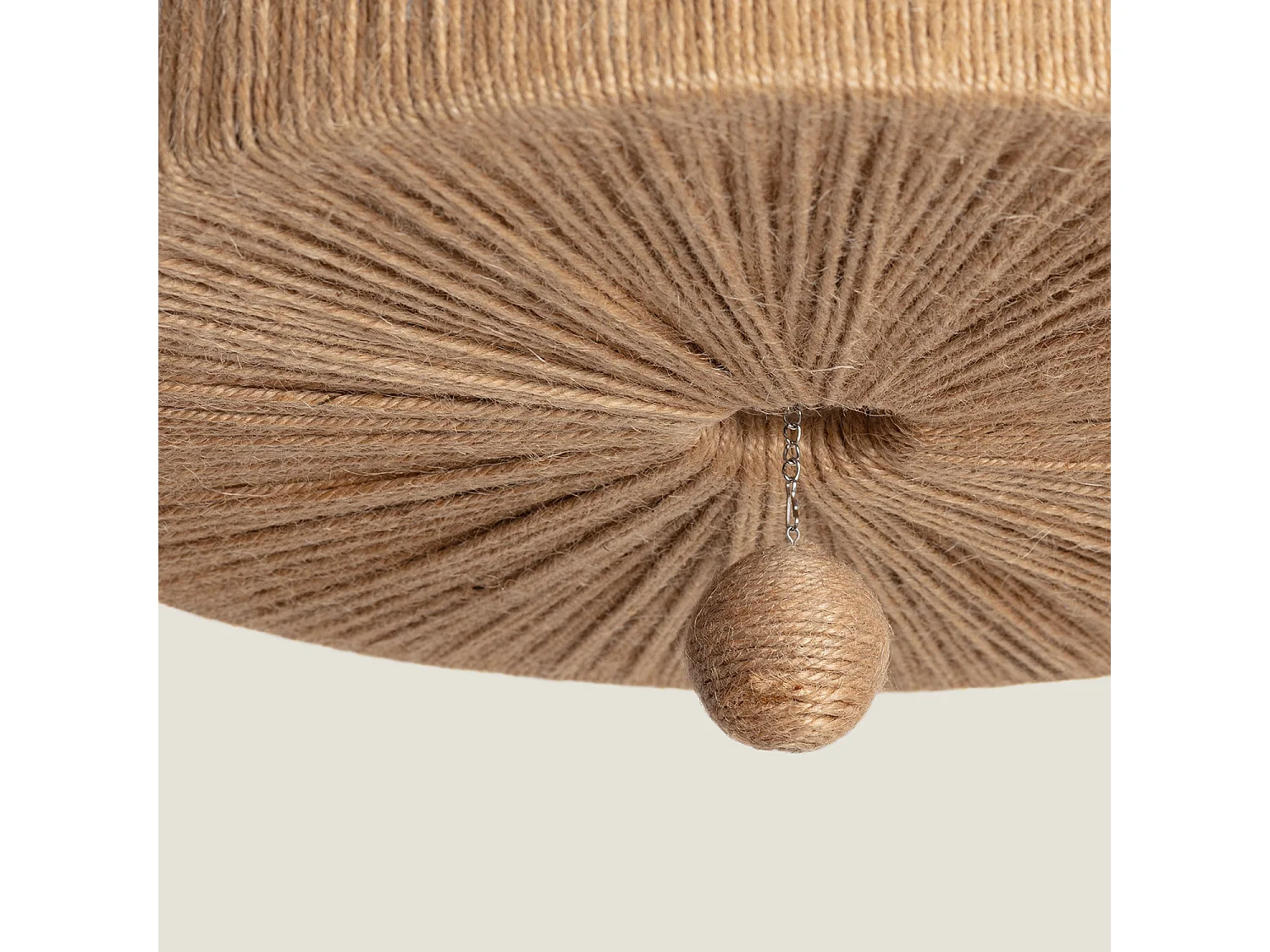 Plafonnier Corde Naturelle Modigliani Naturel