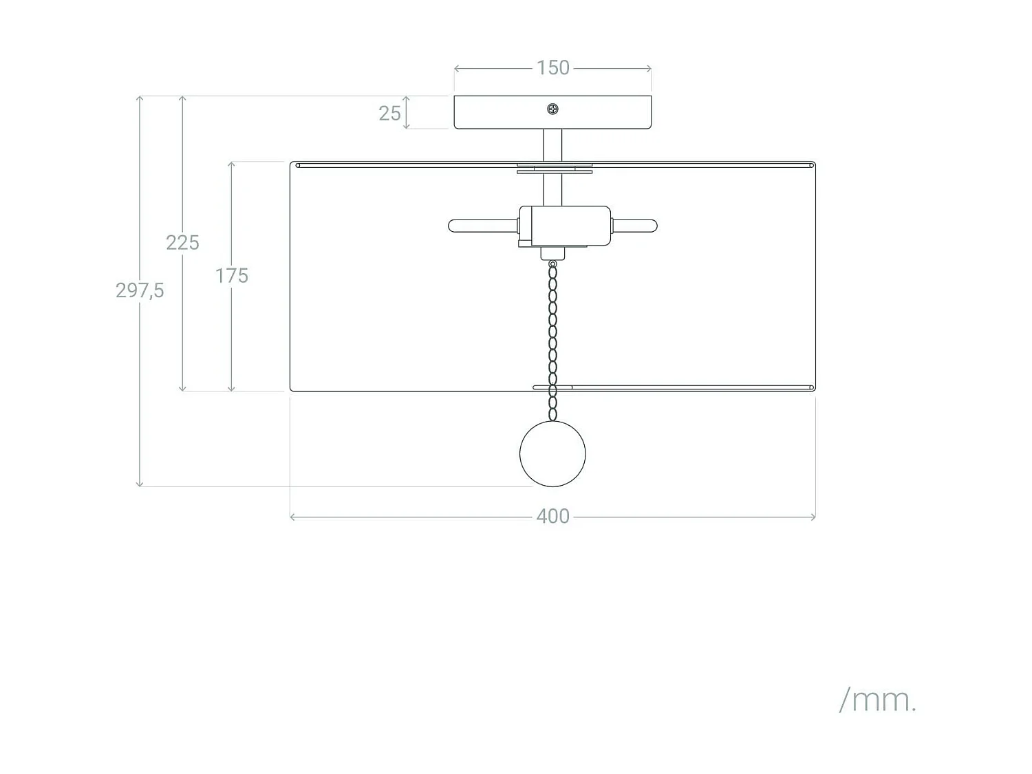 Plafonnier Corde Naturelle Modigliani Naturel