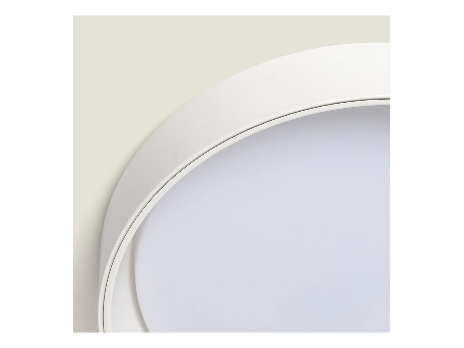 Plafón LED 20W Circular Metal Ø450 mm CCT Seleccionable Broadway Blanco