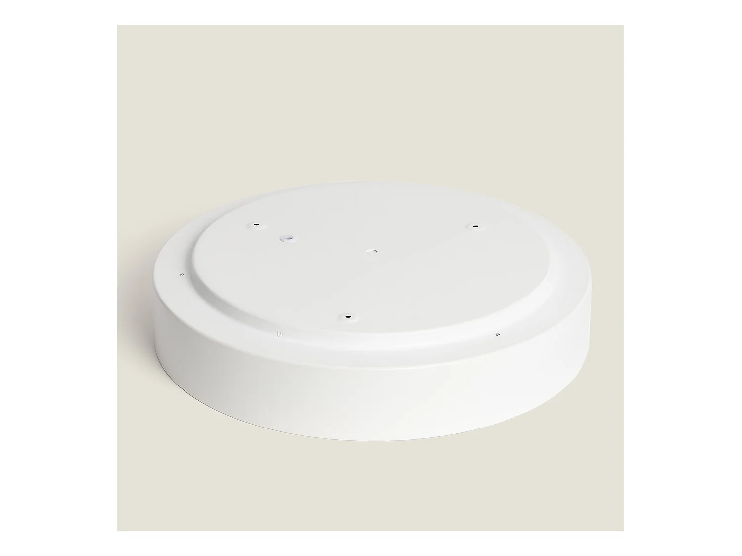 Plafón LED 20W Circular Metal Ø450 mm CCT Seleccionable Broadway Blanco