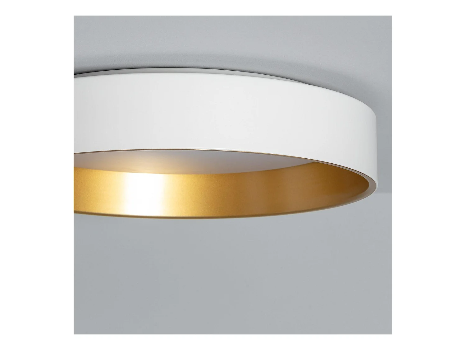 Plafón LED 20W Circular Metal Ø450 mm CCT Seleccionable Broadway Blanco