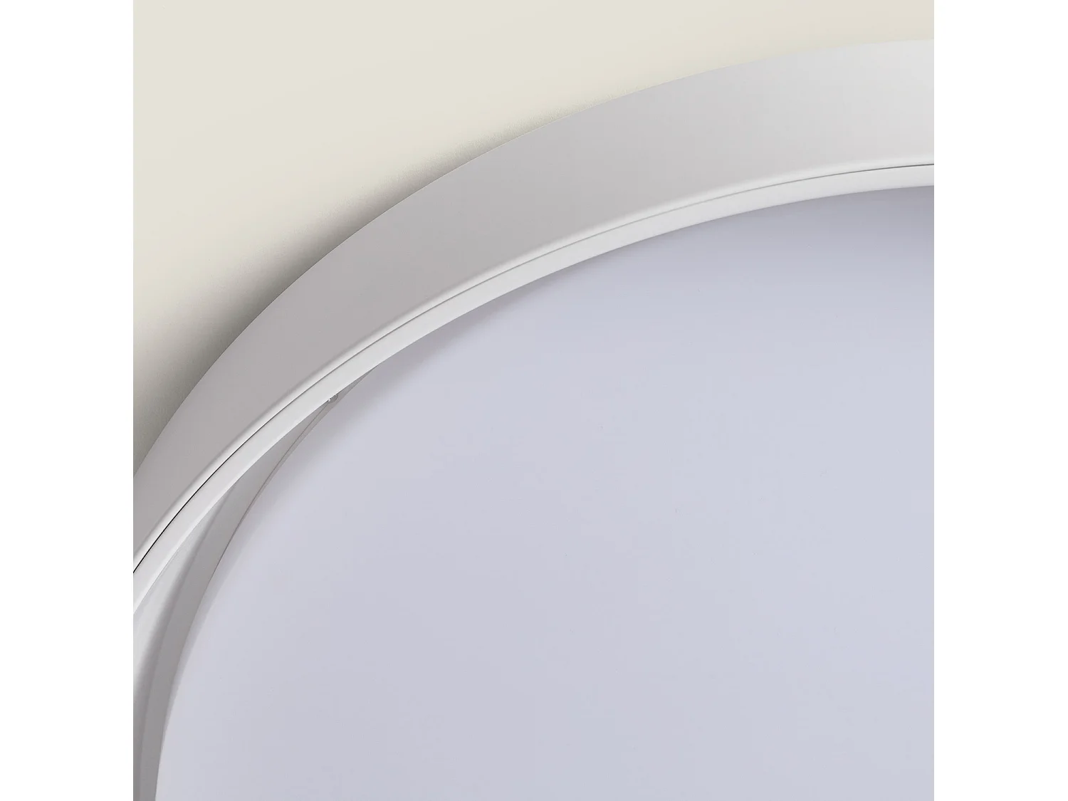 Plafón LED 30W Circular Metal Ø550 mm CCT Seleccionable Big Broadway Blanco