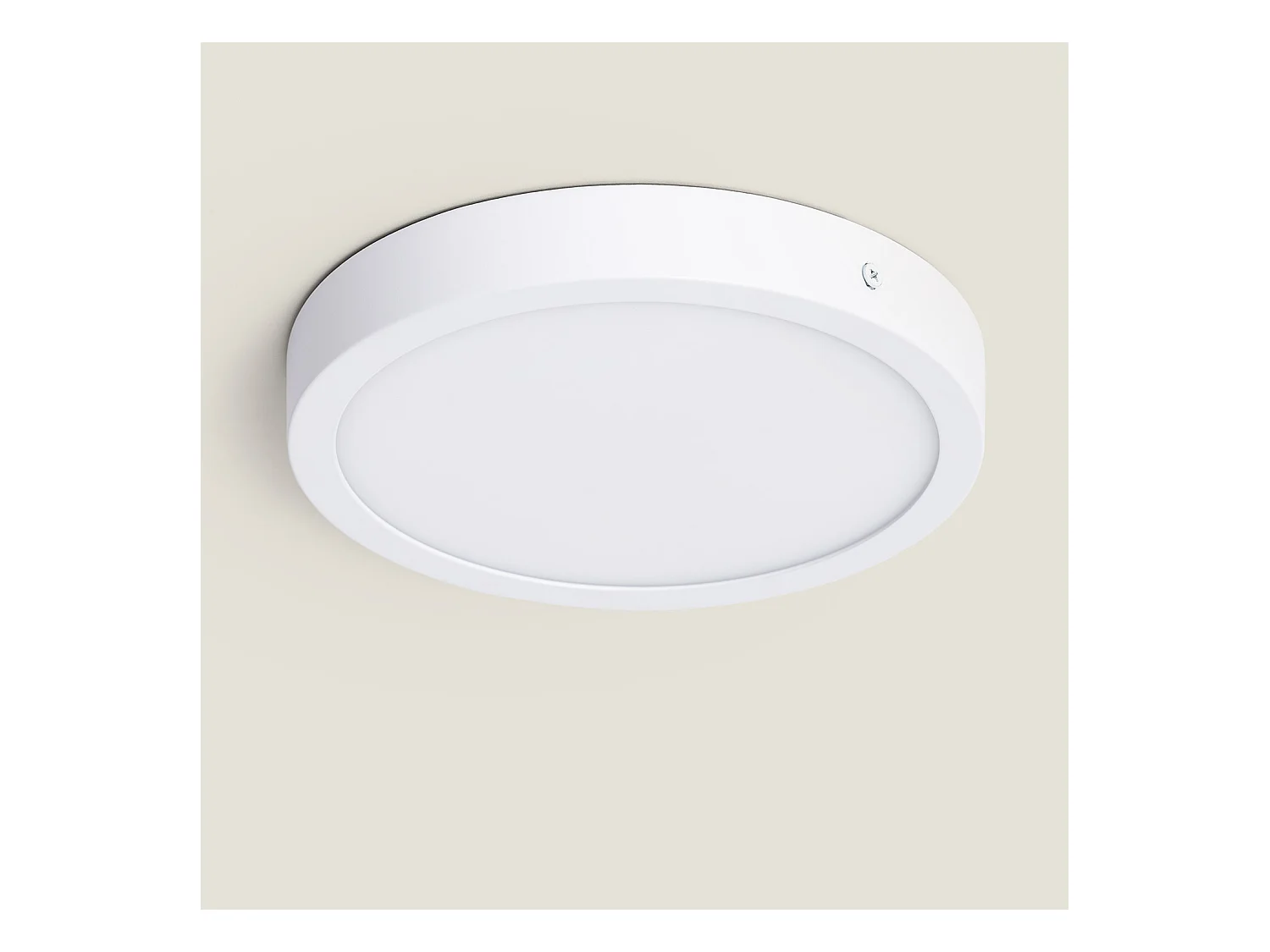 Plafón LED 18W Circular Aluminio Ø210 mm Slim CCT Seleccionable Galán SwitchDimm Natural