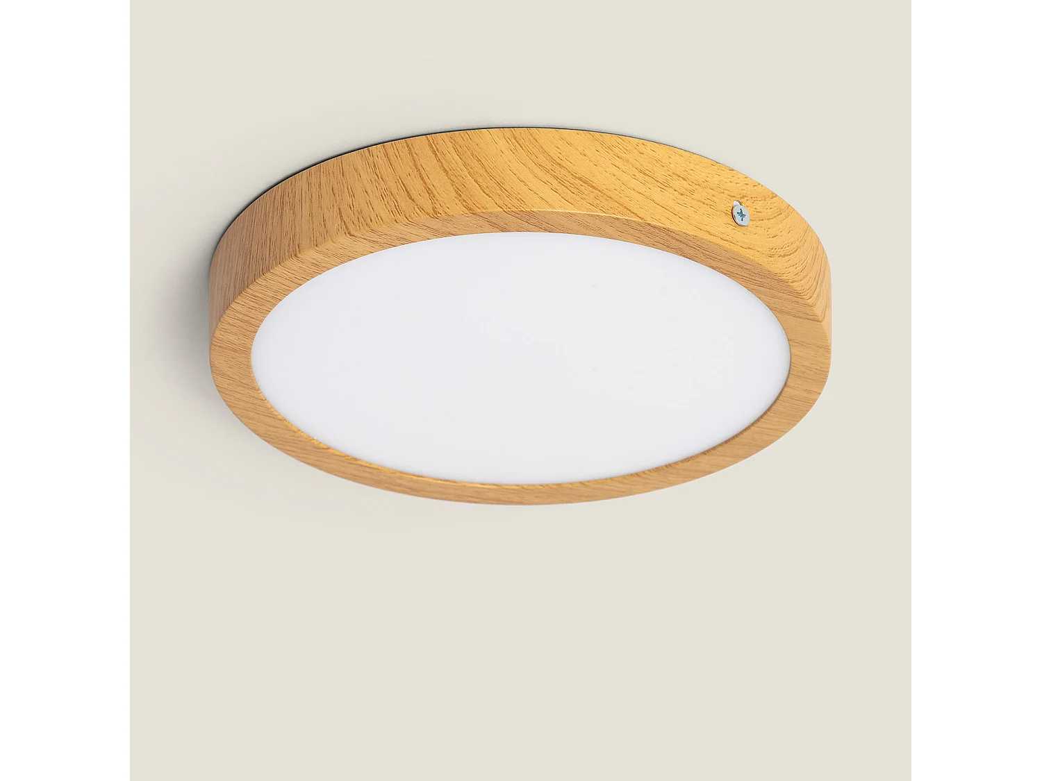 Plafón LED 18W Circular Aluminio Ø210 mm Slim CCT Seleccionable Galán SwitchDimm Natural