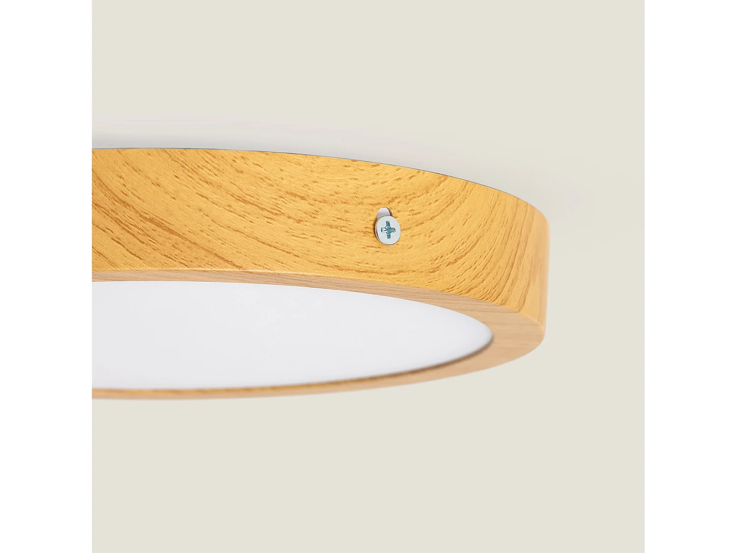 Plafón LED 18W Circular Aluminio Ø210 mm Slim CCT Seleccionable Galán SwitchDimm Natural