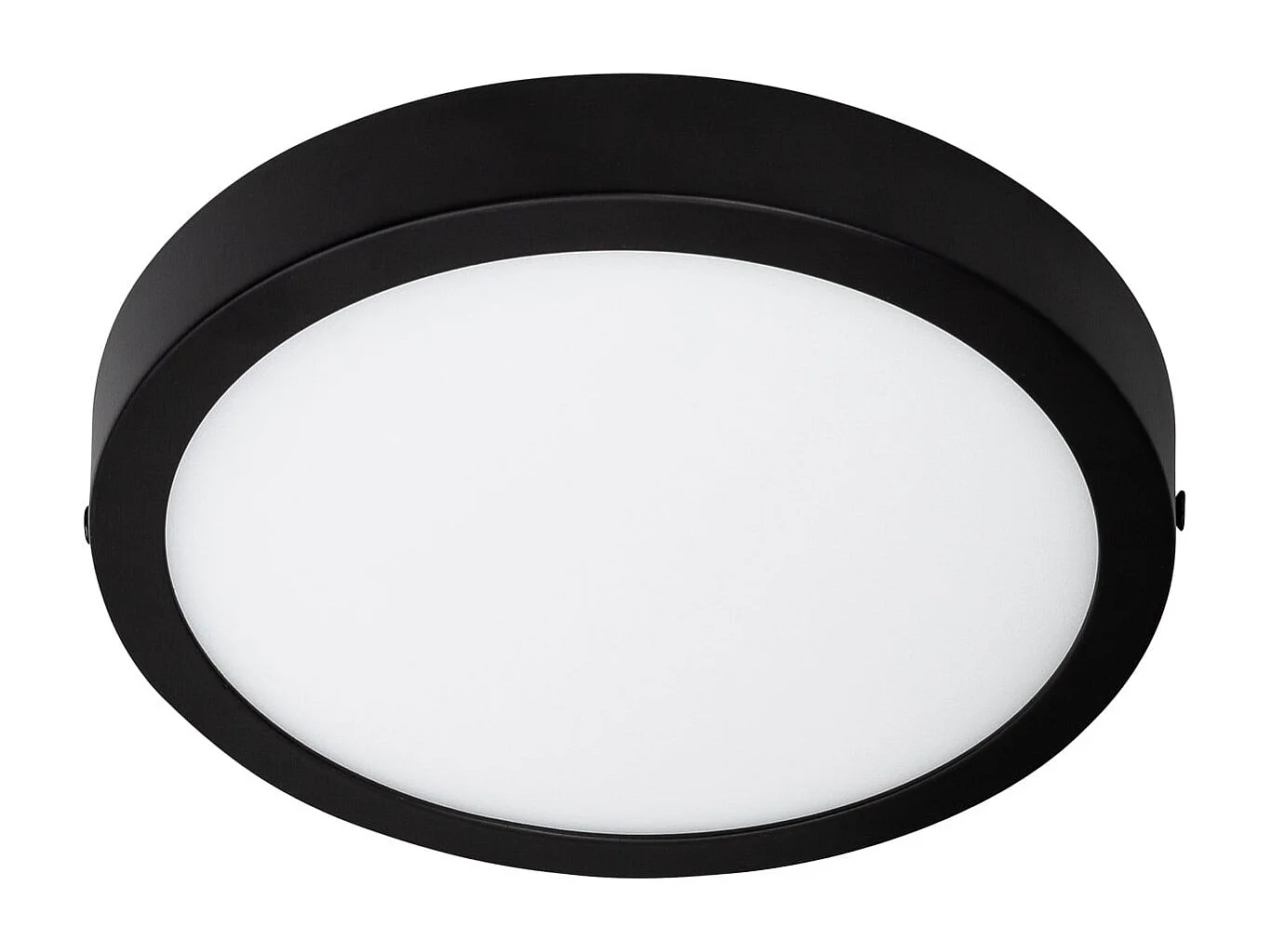 Plafoniera LED 18W Circolare Alluminio Ø210 mm Slim CCT Selezionabile Galán SwitchDimm Nero