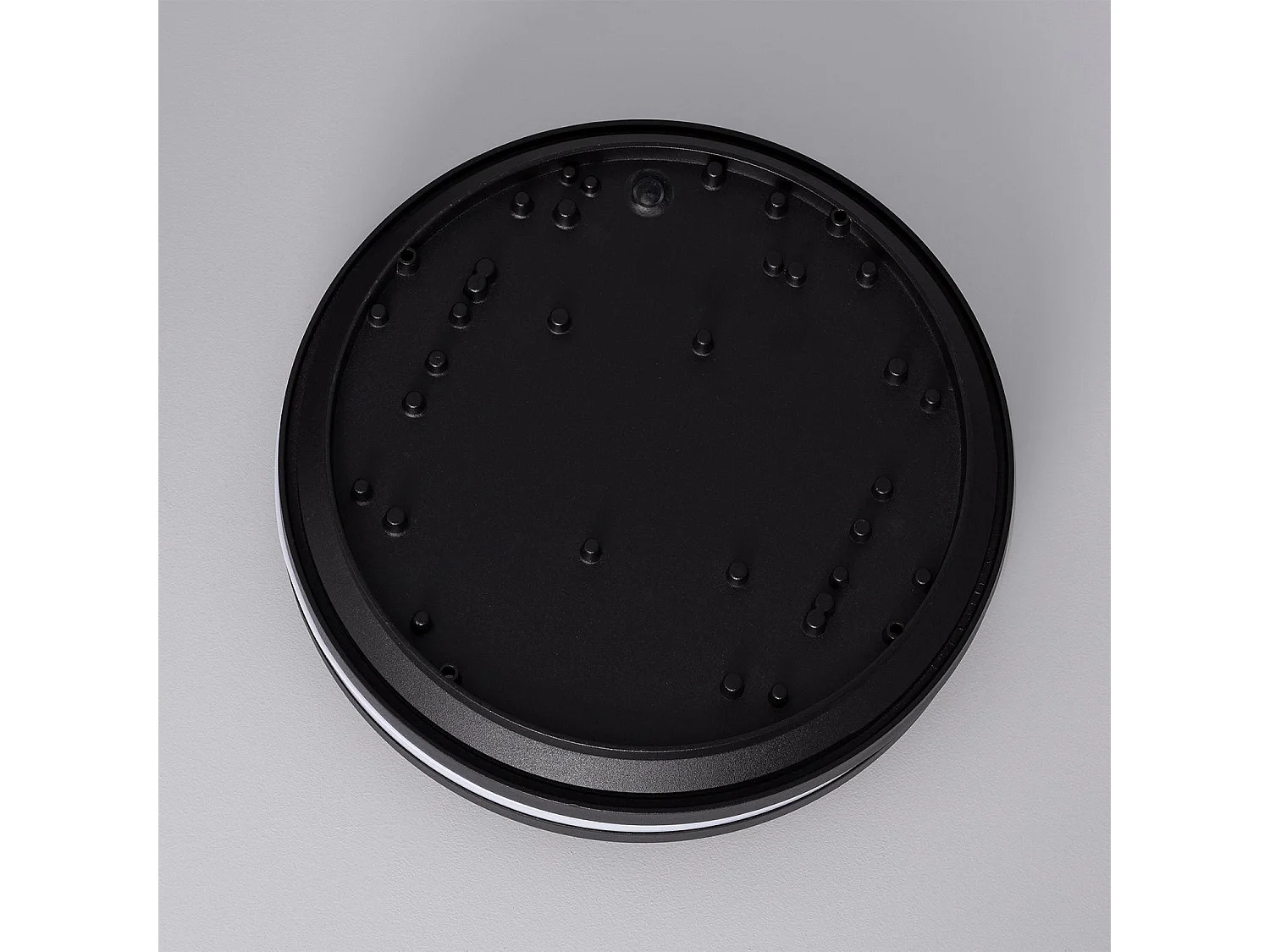 Plafonnier Rond Métal Corso Ø300 mm pour Extérieur IP54  Noir