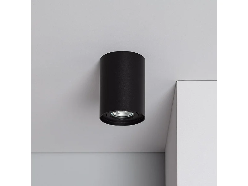 Aplique de Techo Aluminio Cuarzo Negro Negro