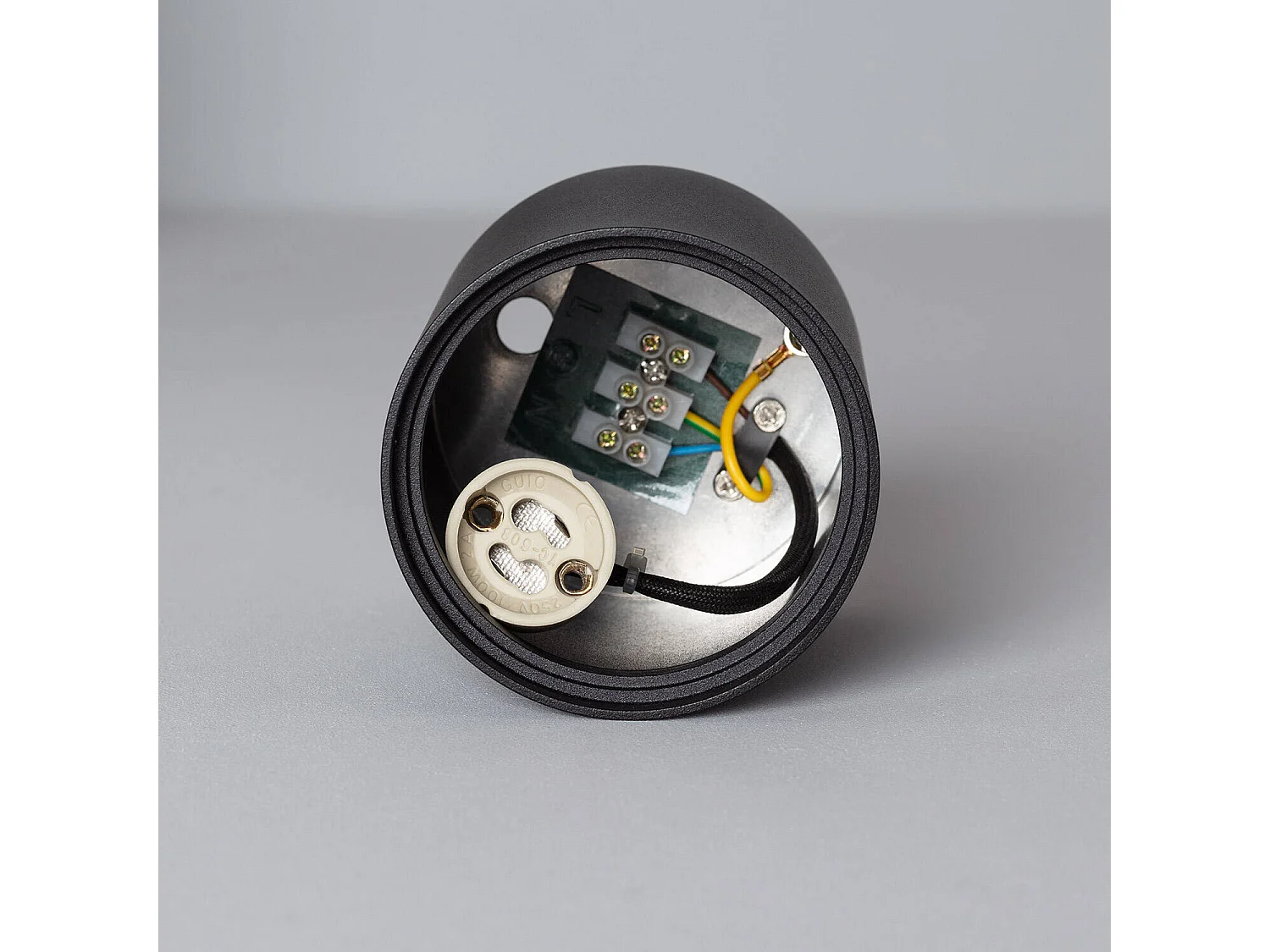 Aplique de Techo Aluminio Cuarzo Negro Negro