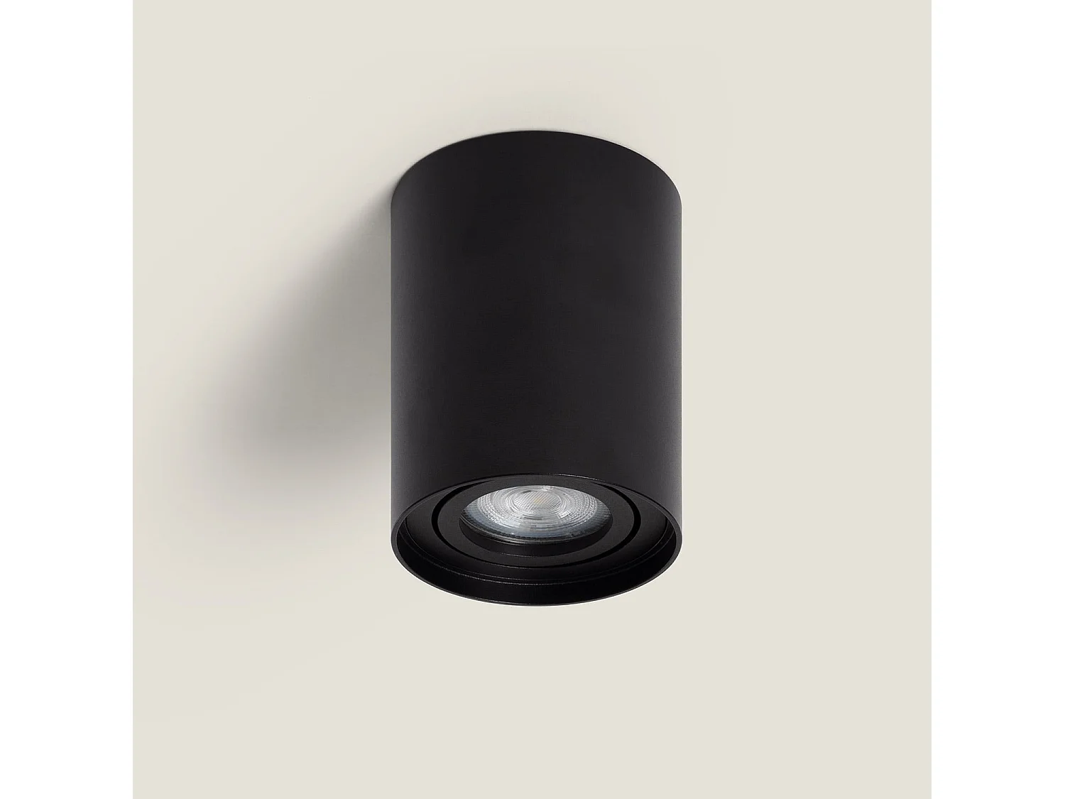 Applique da Soffitto Alluminio Quarzo Nero Nero