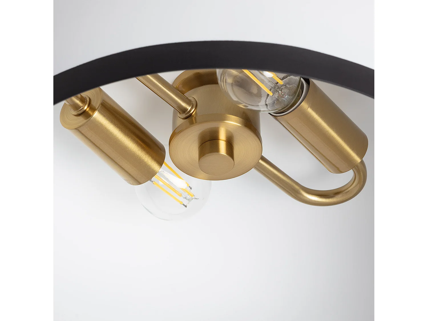 Plafonnier Rond Aluminium Ø300 mm Chandelier Blanc