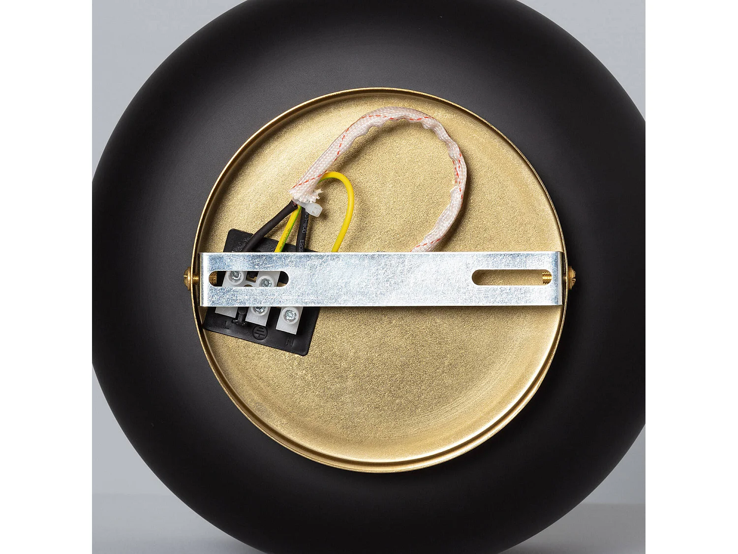 Plafonnier Aluminium Koloman Noir