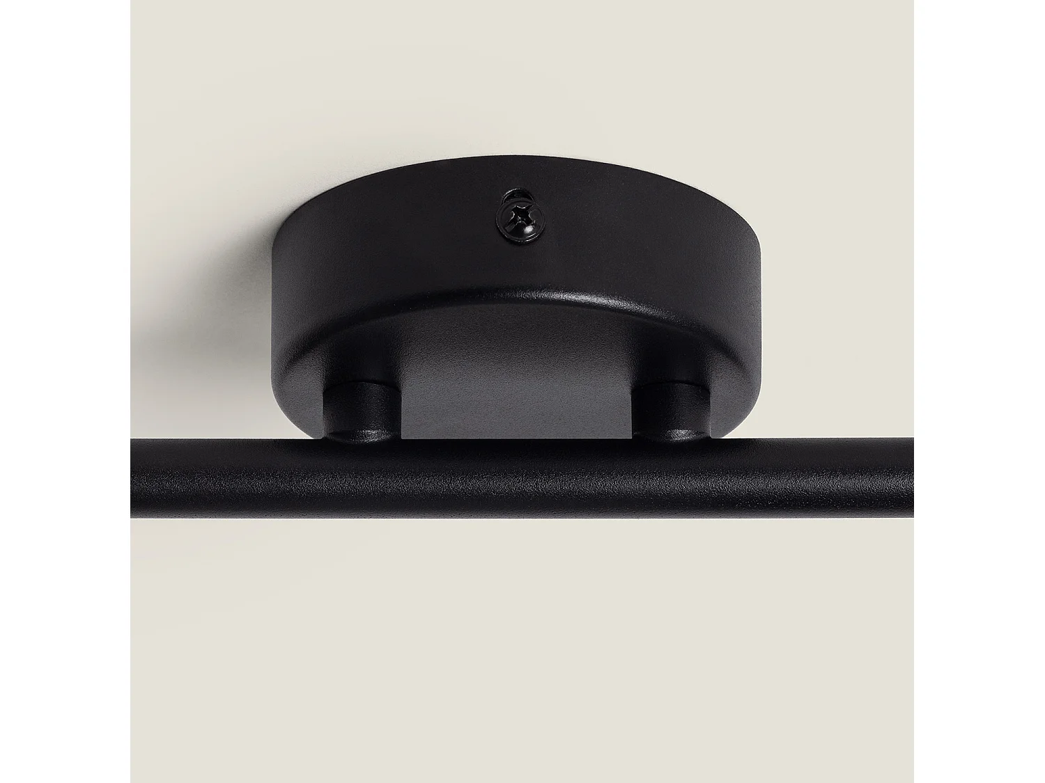 Lámpara de Techo Orientable Aluminio 2 Focos Grid Negro