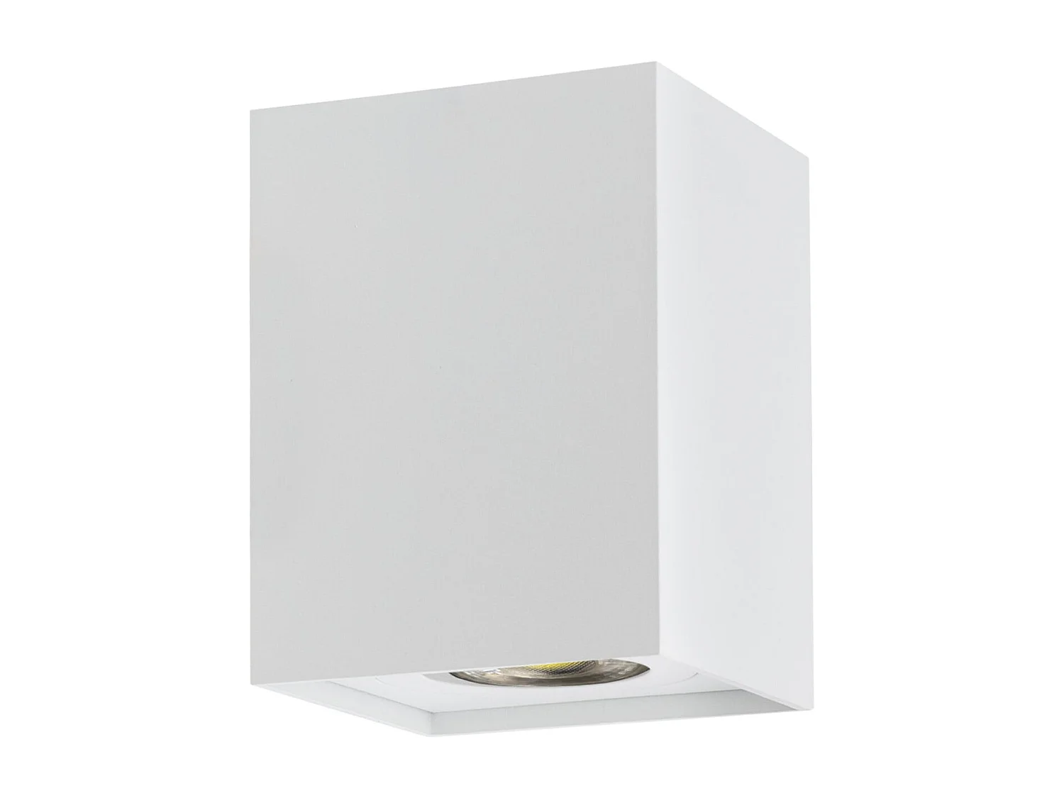Applique da Soffitto Alluminio Jaspe Bianco Bianco