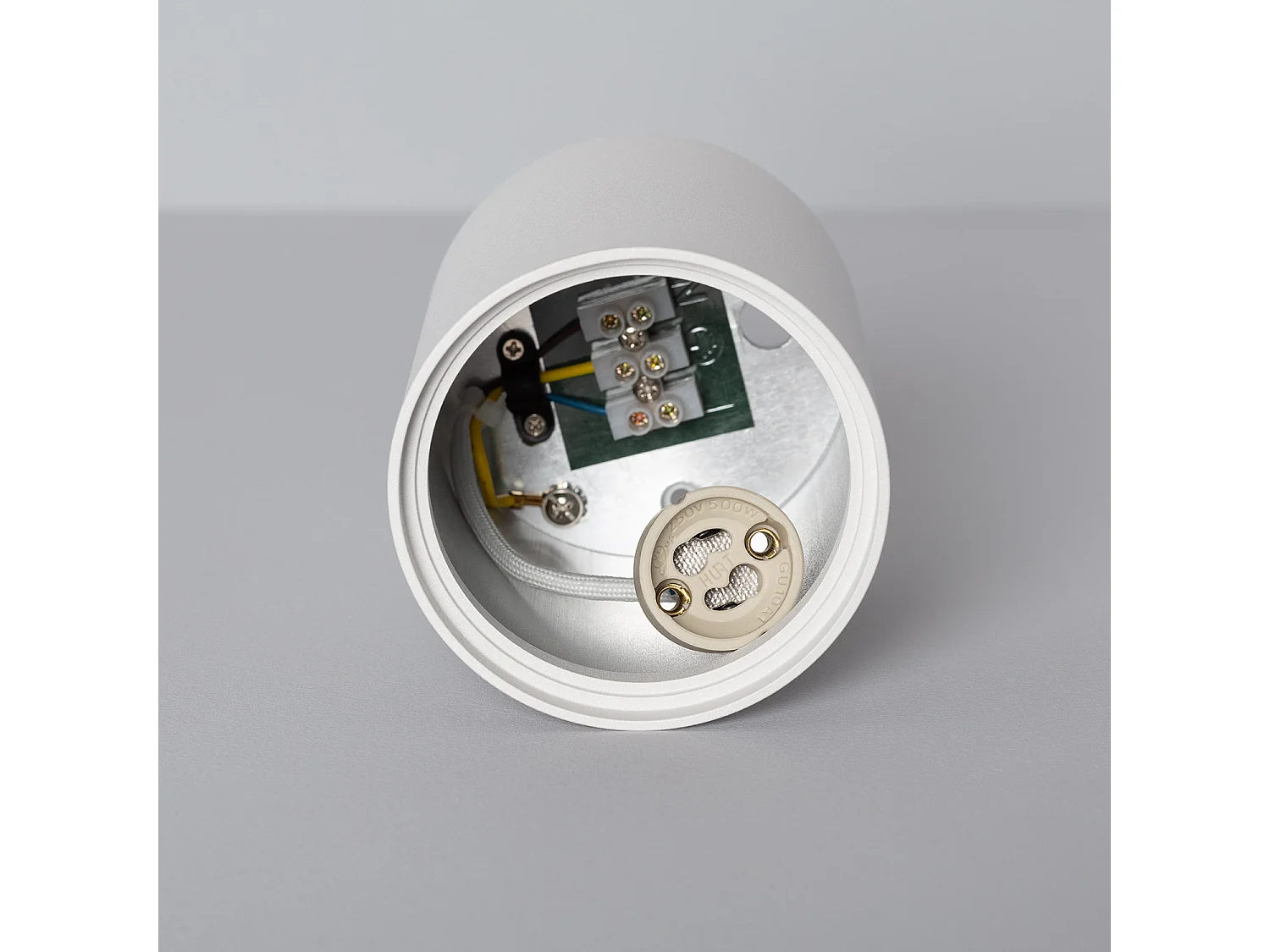 Applique da Soffitto Alluminio Quarzo Bianco Bianco