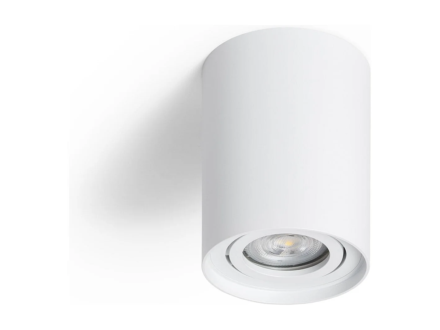 Applique da Soffitto Alluminio Quarzo Bianco Bianco