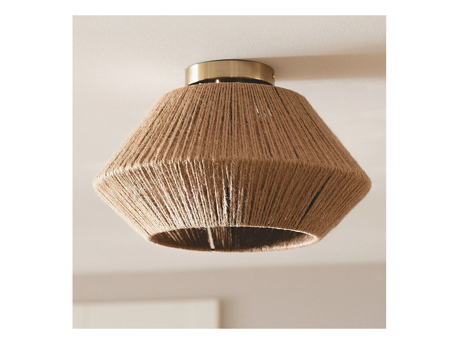 Plafonnier Corde Naturelle Moksha  Naturel