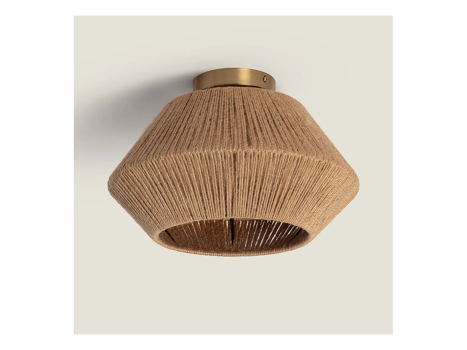 Plafonnier Corde Naturelle Moksha  Naturel