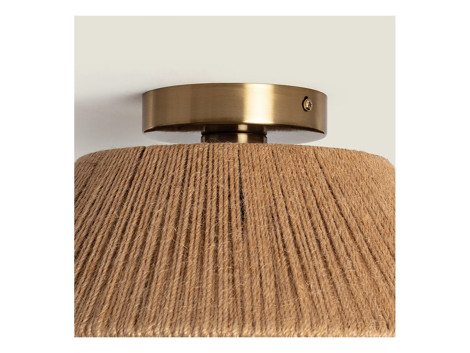 Plafonnier Corde Naturelle Moksha  Naturel