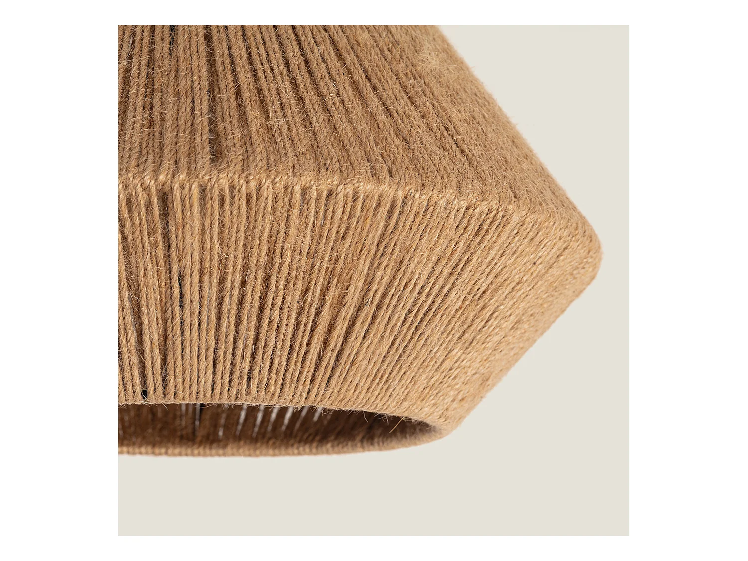 Plafonnier Corde Naturelle Moksha  Naturel