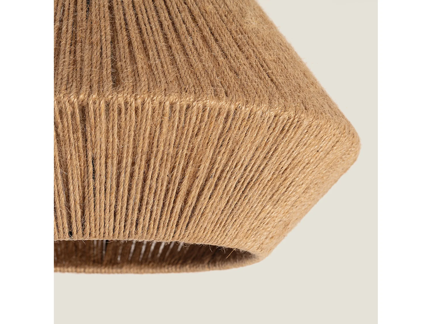 Plafonnier Corde Naturelle Moksha  Naturel