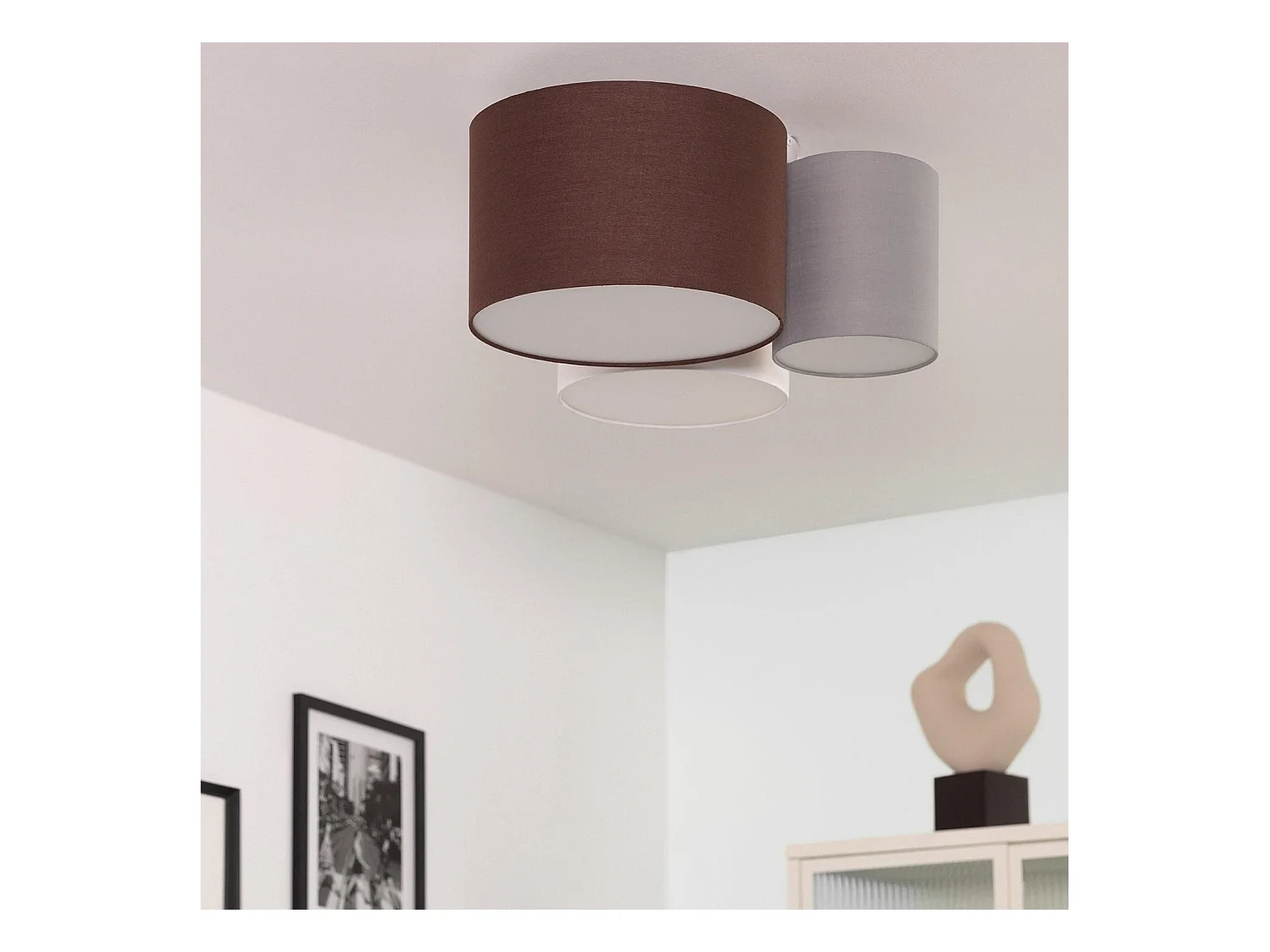 Lámpara de Techo Tela Magogo Multicolor