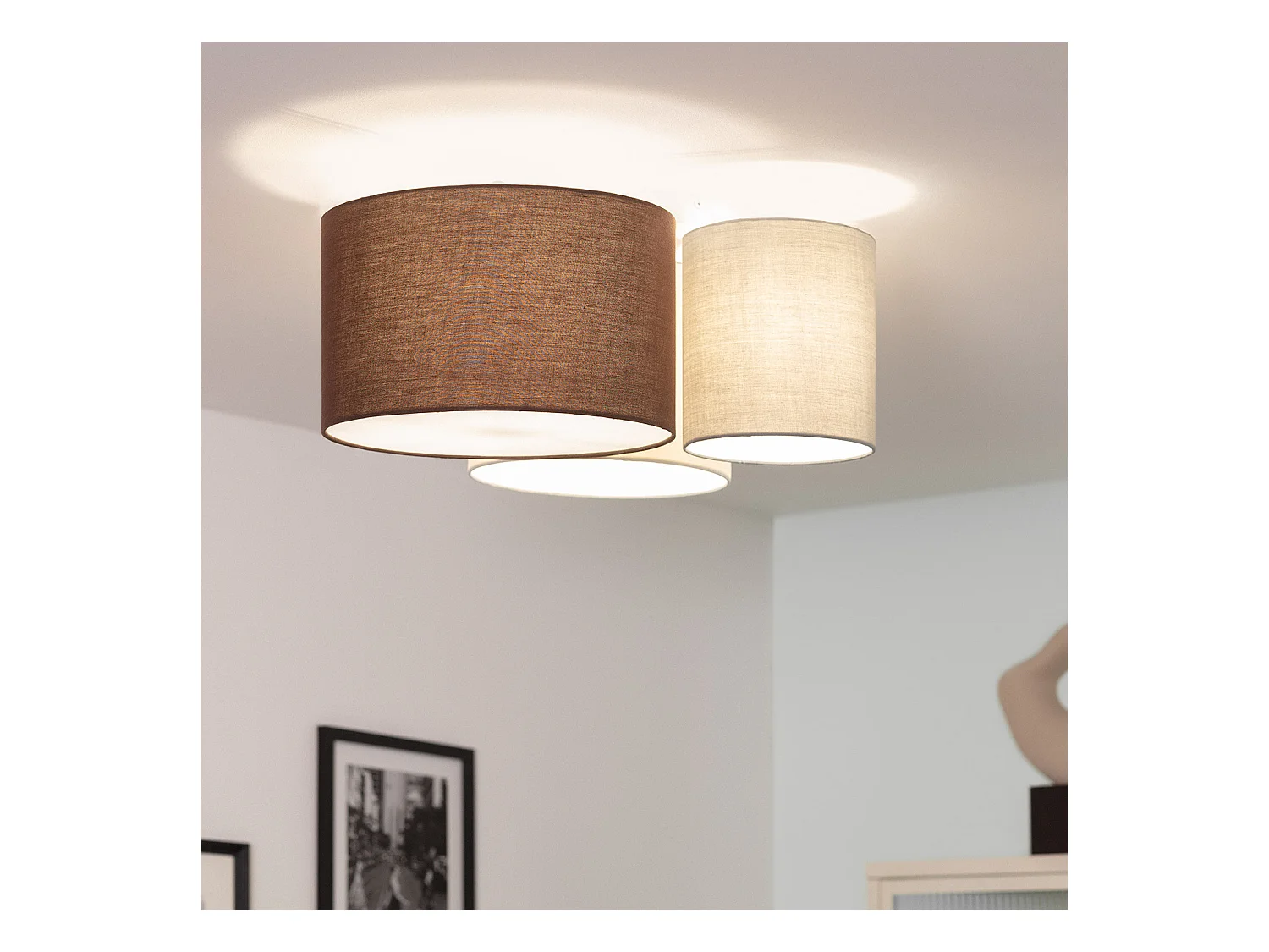 Lámpara de Techo Tela Magogo Multicolor