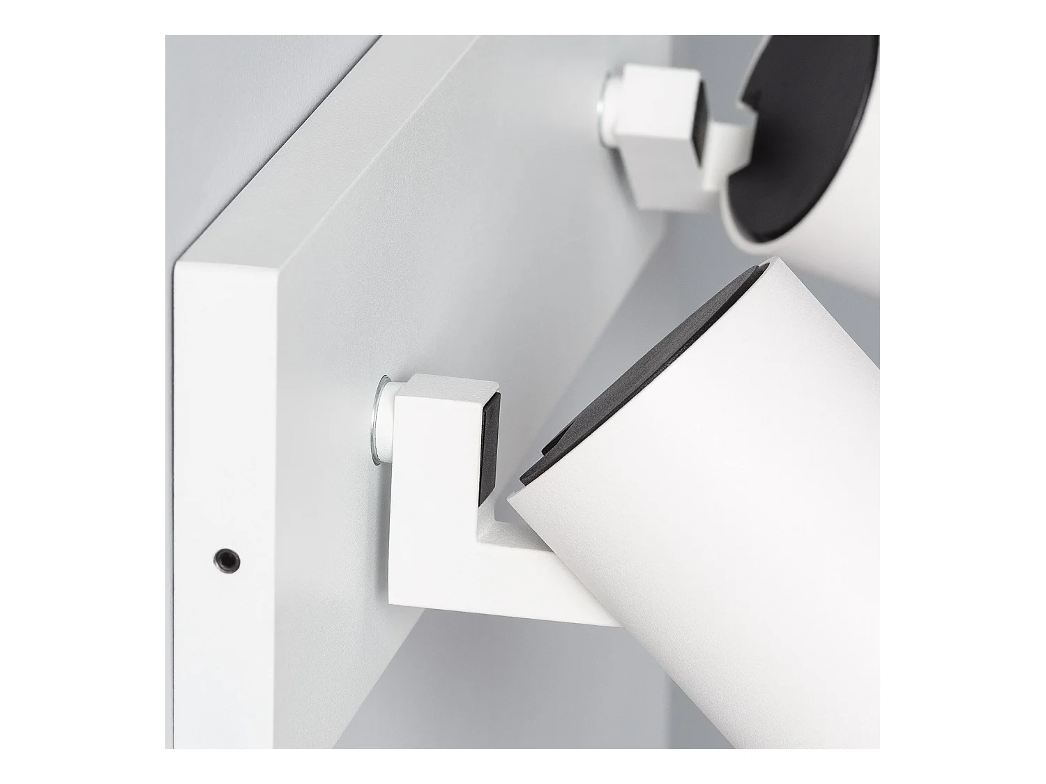 Spot à Douille Double en Saillie Orientable Aluminium Gylu à Ampoule GU10  Blanc