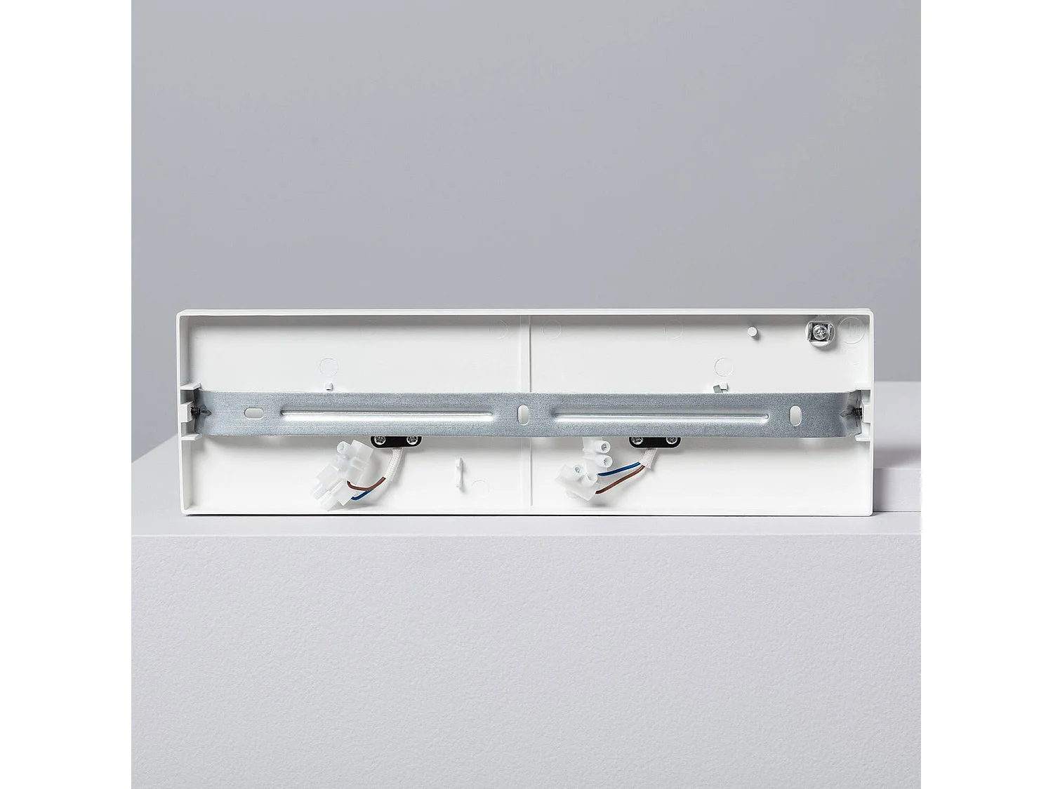 Spot à Douille Double en Saillie Orientable Aluminium Gylu à Ampoule GU10  Blanc