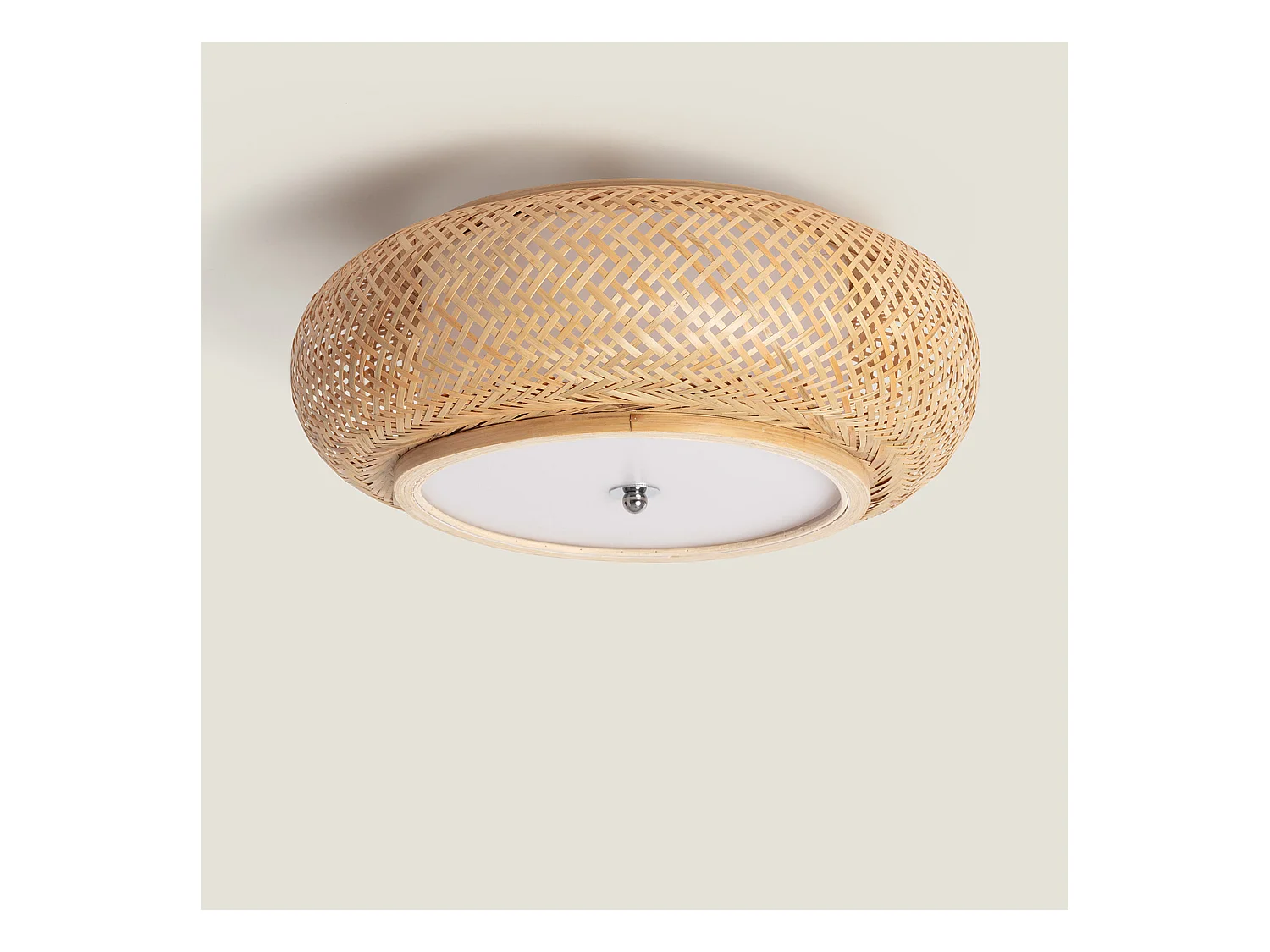 Plafonnier Bambou Sorolla Naturel