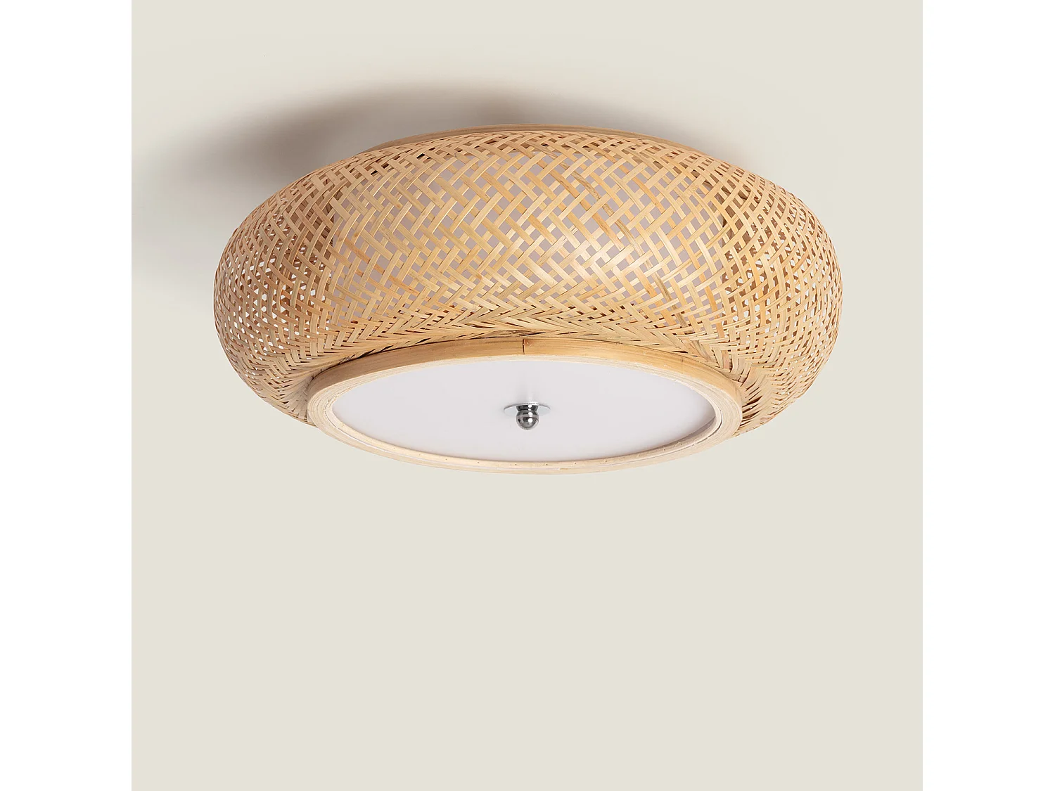 Plafonnier Bambou Sorolla Naturel