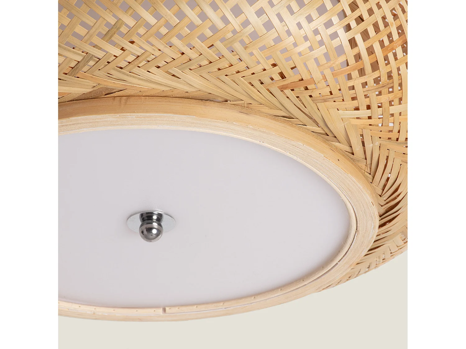 Plafonnier Bambou Sorolla Naturel