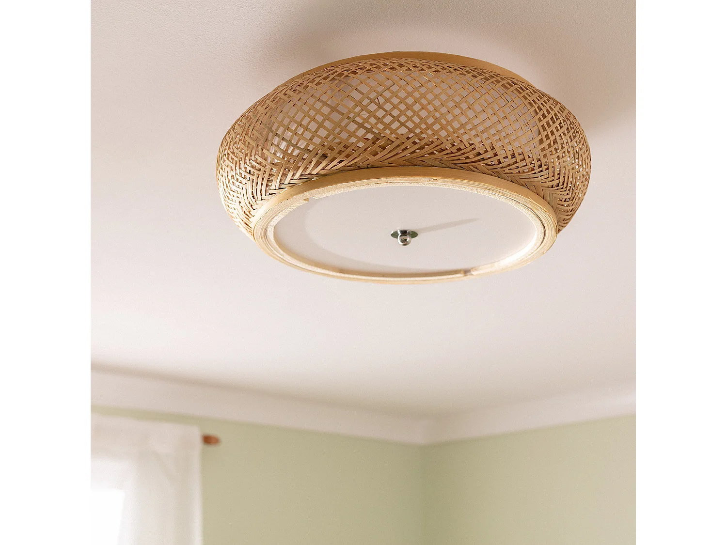 Plafonnier Bambou Dalia Naturel