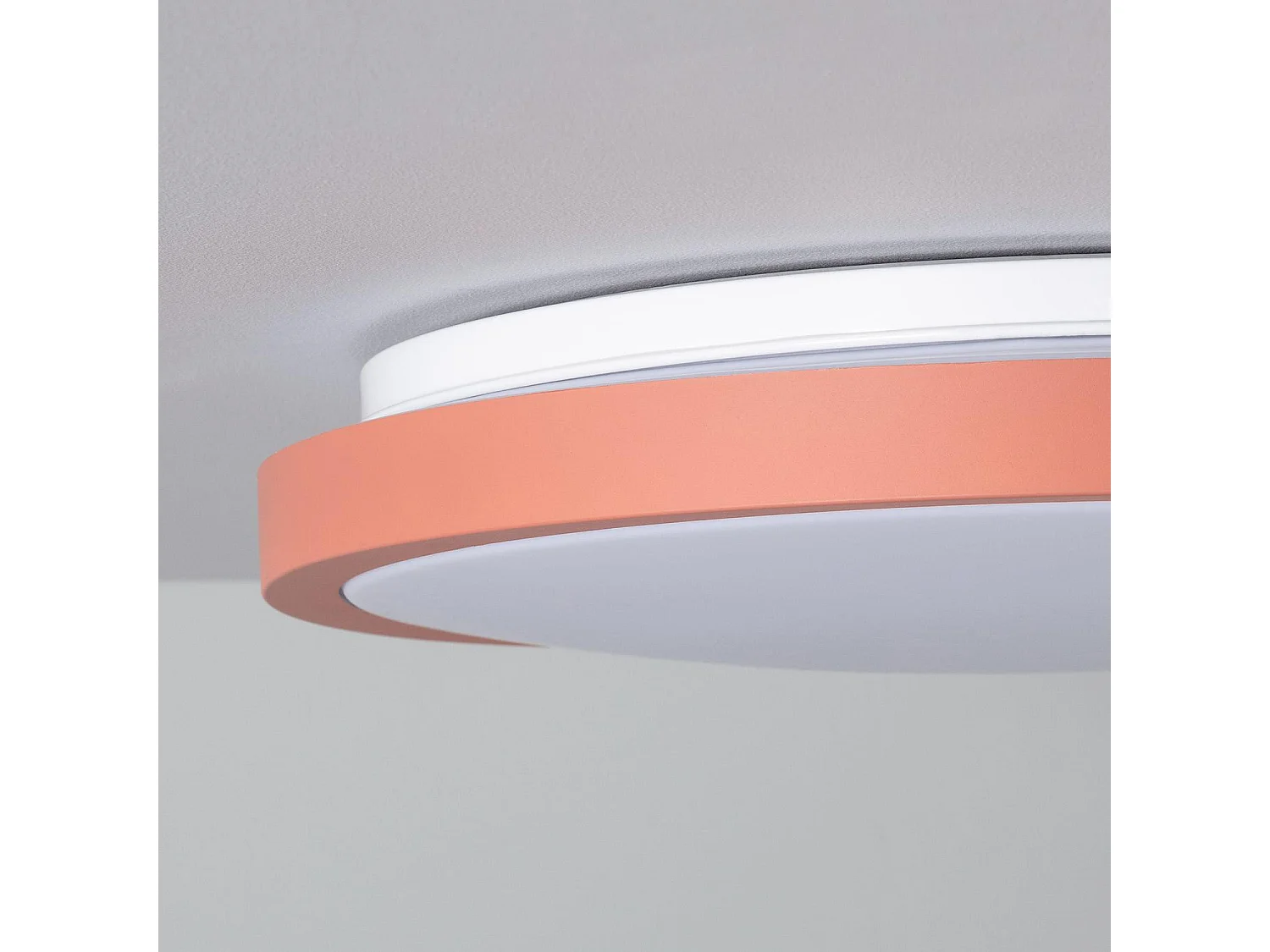 Plafón LED 19W Circular Ø400 mm CCT Seleccionable Faina Rosa