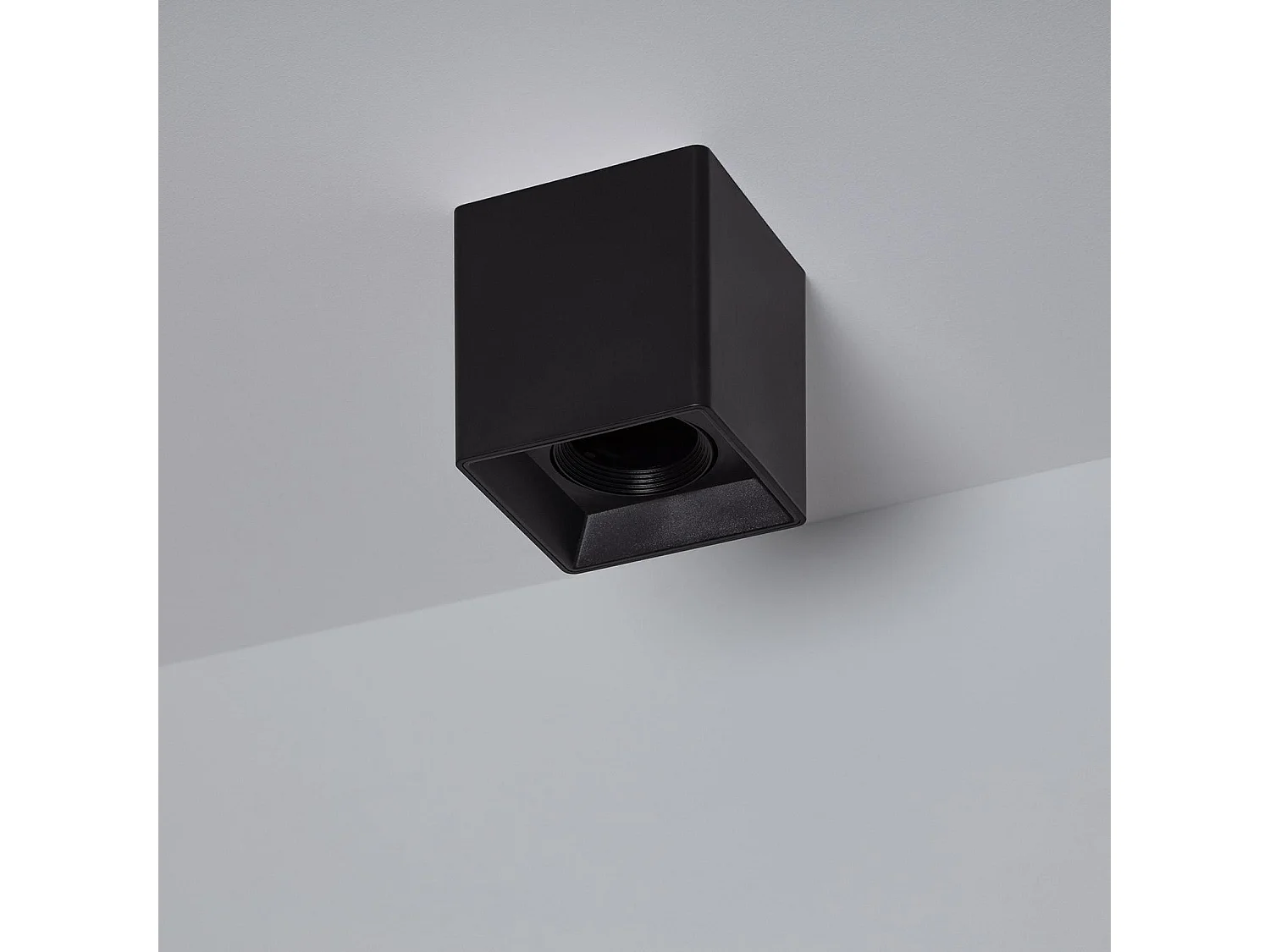 Plafonnier Space Carré Noir