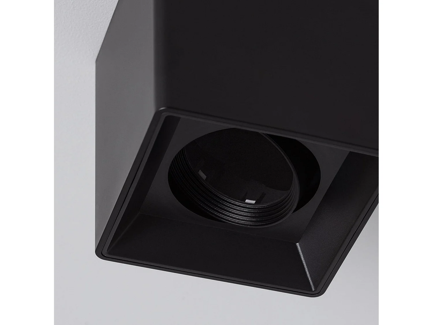 Plafonnier Space Carré Noir