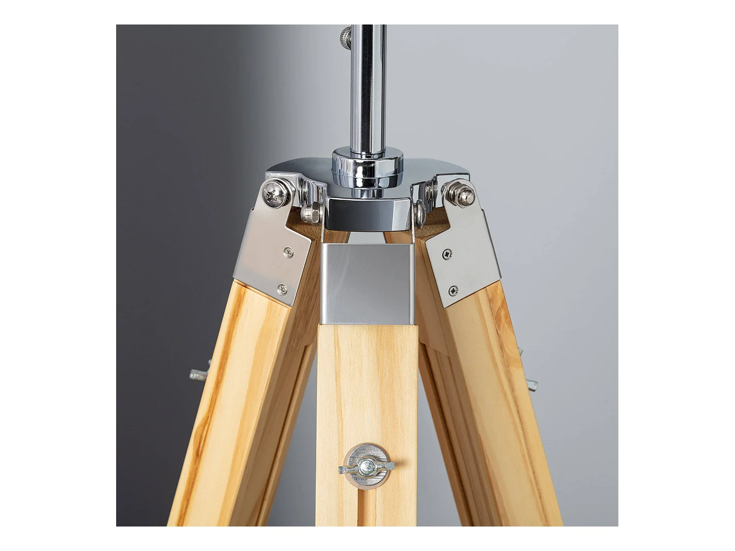 Lámpara de Pie Bioskop Plateado