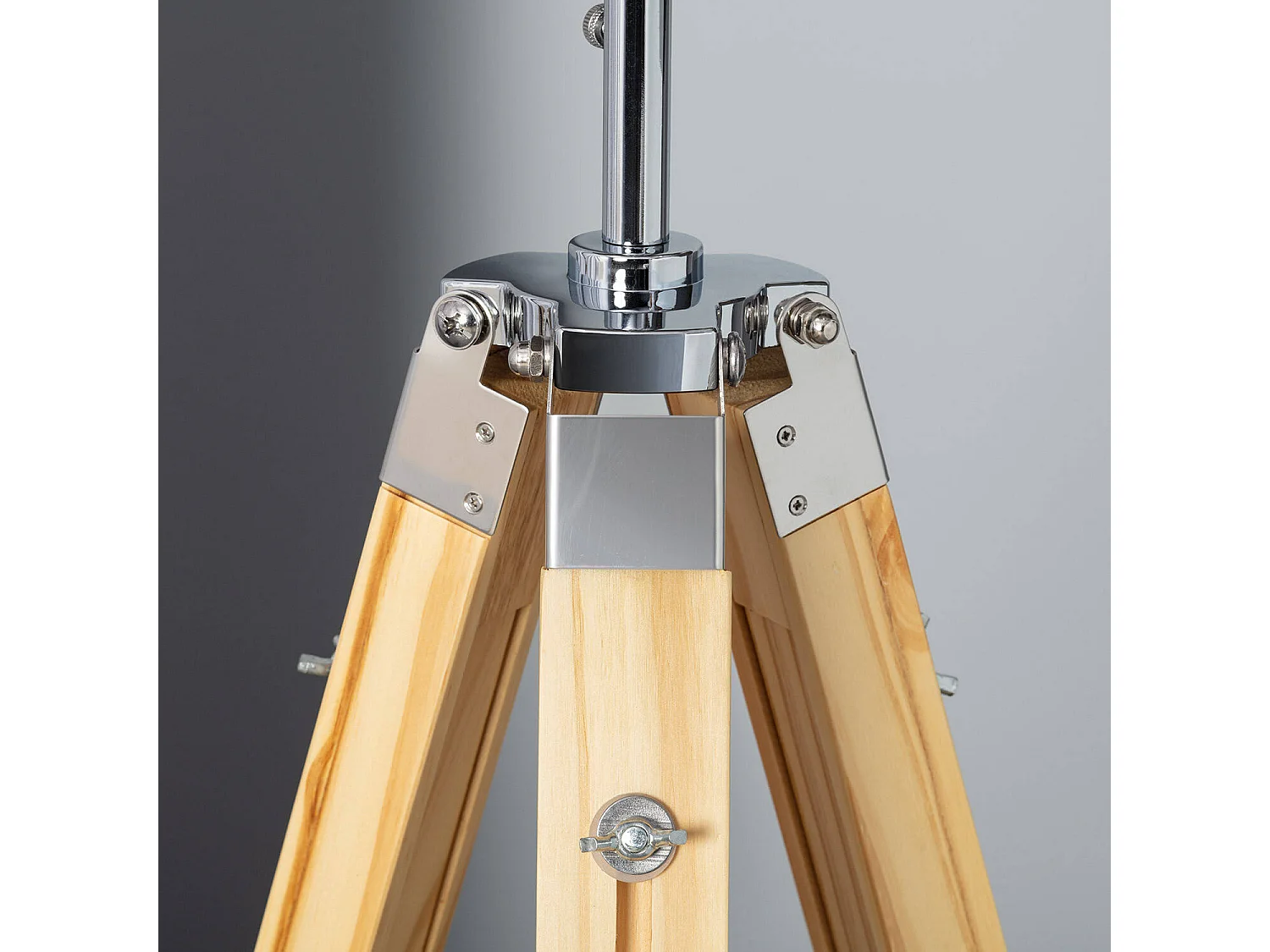 Lámpara de Pie Bioskop Plateado