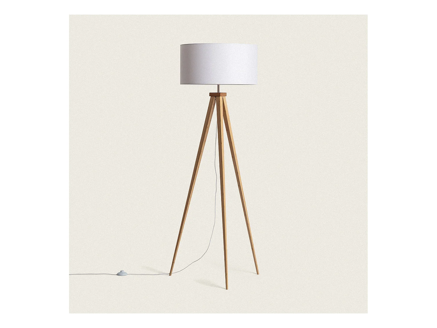 Lampadaire Wol Blanc