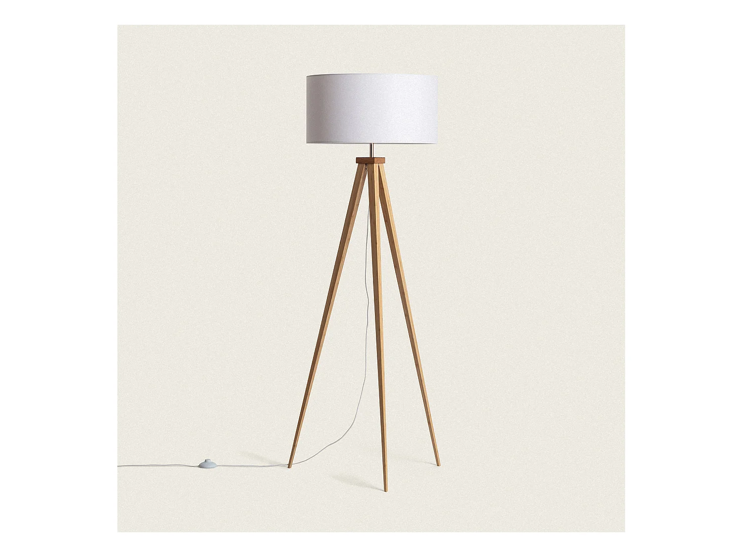 Lampada da Terra Wol Bianco
