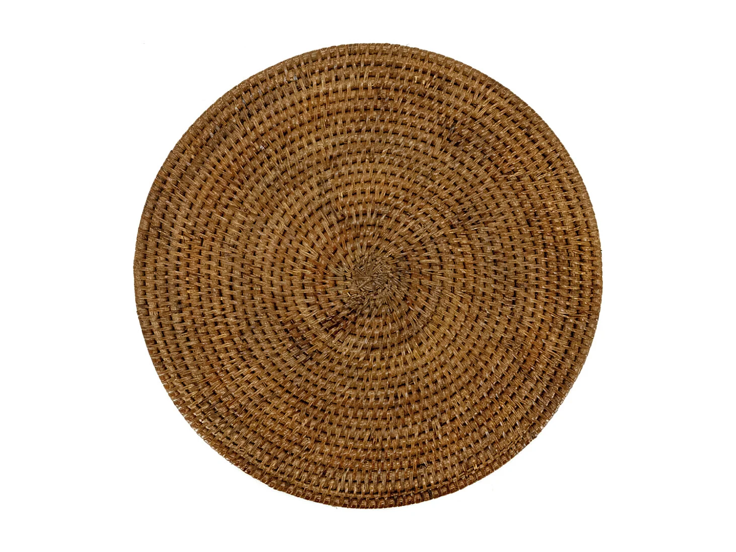 Dessous de plat en rotin antique