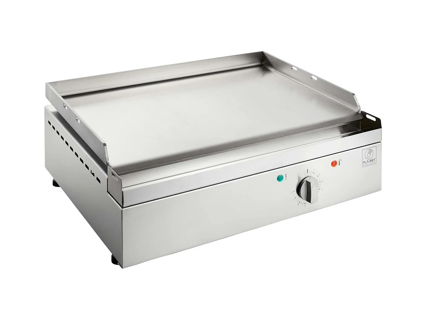 Plancha électrique en inox Chef 55 cm Sans accessoires