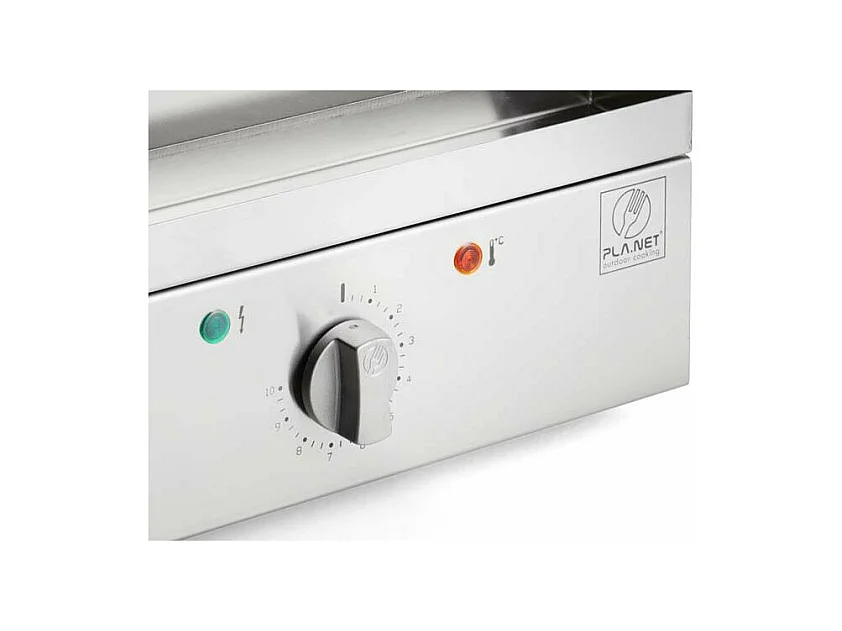 Plancha électrique en inox Chef 55 cm Sans accessoires