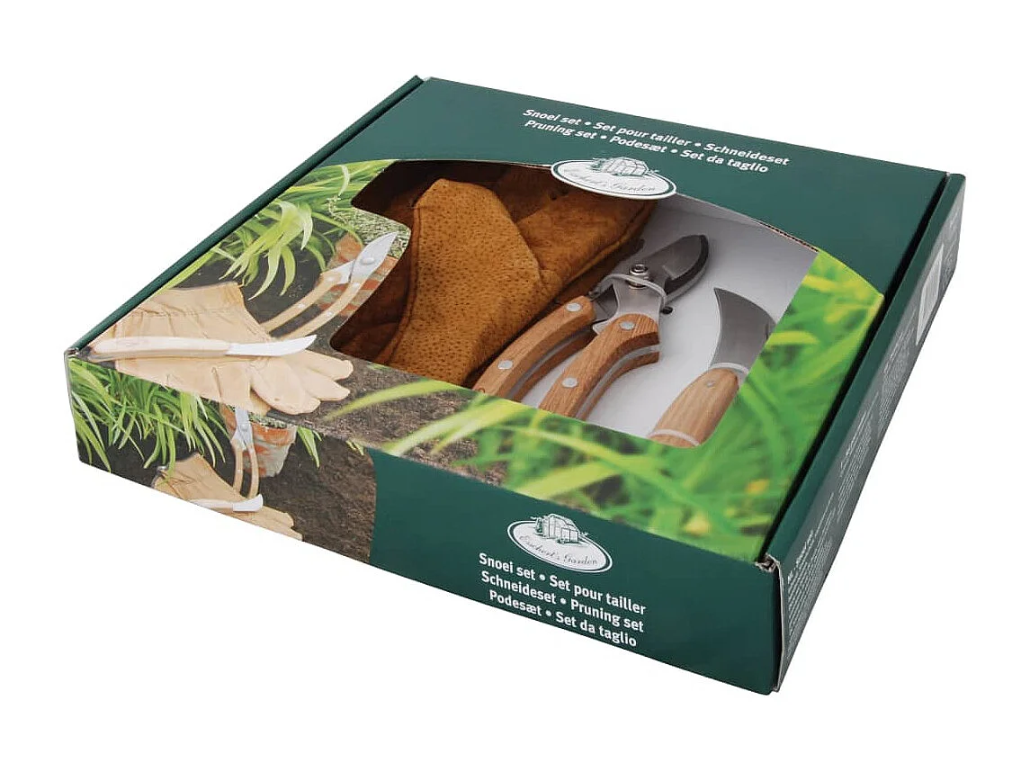 Edelstahl Schneideset