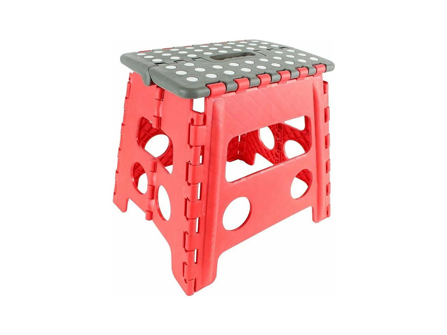 Marche pied pliable bicolore