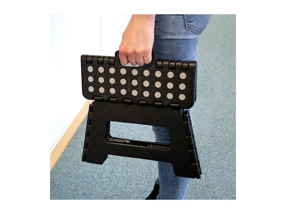 Peldaño plegable compacto